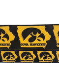 1.5 or 3 Inch Wide Iowa Football Printed Grosgrain Hair Bow Ribbon(sold in 3 yard increments)