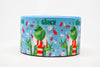 1.5 or 3 Inch Wide Blue Dr. Seuss The Grinch Printed Grosgrain Cheer Bow Ribbon (sold in 3 yard increments)
