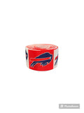 1.5 or 3 Inch Wide Buffalo Bills Football Printed Grosgrain Hair Bow Ribbon (sold in 3 yard increments)