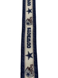 2.5 Inch Wired Cowboys Football Sports Team Ribbon (sold in 10 yard roll)