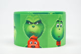 1.5 or 3 Inch Wide Dr. Seuss The Green Monster Printed Grosgrain Cheer Bow Ribbon (sold in 3 yard increments)