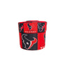 1.5 or 3 Inch Wide Houston Texans Block Football Printed Grosgrain Hair Bow Ribbon (sold in 3 yard increments)