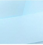 3 Inch Wide Solid Light Blue Grosgrain Ribbon (3 Yard Increments)