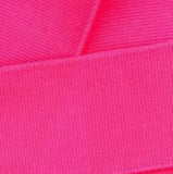 Neon Pink Grosgrain Ribbon, 3-Inch Wide (3-Yard Increment)
