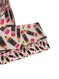 Pencil Print Grosgrain Ribbon, Back to School Hairbow Ribbon (Sold in 3-Yard Increments)