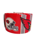 Arizona Cardinals Football Grosgrain Ribbon, Hair Bow Ribbon (3-Yard)