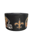 New Orleans Saints Ribbon, Gold Helmet Football Print (3 Yards)