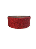 Chunky Sparkle Red Ribbon, Cheer & Hair Bow, 3-inch (3-yard increments)