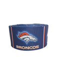 Denver Broncos Grosgrain Ribbon - Hair Bow Ribbon, Blue/Teal (3 Yard)