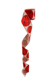 2.5 inch Wired Basketball Collage Ribbon (sold in 10 yard roll)