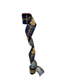 2.5 Inch Wired Michigan Collage Football Sports Team Ribbon (sold in 10 yard roll)