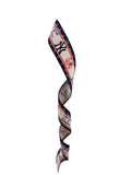 2.5 Inch Wired Yankees Baseball Sports Team Ribbon (sold in 10 yard roll)