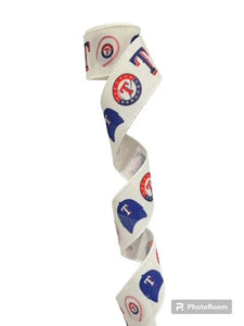 2.5" Wired Texas Ranges Baseball Sports Team Ribbon