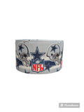 Dallas Cowboys Star Collage Grosgrain Ribbon, Hair Bow Ribbon (3 Yard)