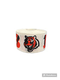 Cincinnati Bengals Football Grosgrain Ribbon, Hair Bow Craft (3yd)