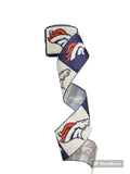 Broncos Football Sports Team Ribbon, 2.5 Inch Wired, 10 Yard Roll