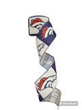Broncos Football Sports Team Ribbon, 2.5 Inch Wired, 10 Yard Roll