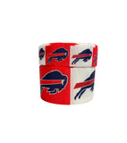 Buffalo Bills Football Printed Grosgrain Hair Bow Ribbon (sold in 3 yard increments)