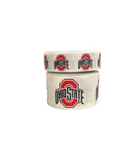 Ohio State Buckeyes, NCAA College Team Ribbon, Craft Ribbon, Decorative