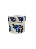 Titans Collage Printed Grosgrain Ribbon, Hair Bow Supplies (3 Yard)