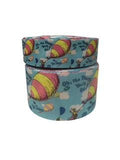 1.5 inch or 3 inch Wide Blue Dr. Seuss  "Oh, The Places You'll Go" Printed Grosgrain Cheer Bow Ribbon (sold in 3 yard increments)