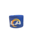 2.5 Inch Wired LA Rams Football Sports Team Ribbon (sold in 10 yard roll)