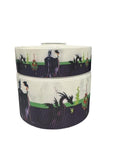 Halloween Evil Queens Printed Grosgrain Ribbon, Cheer Bow Ribbon (3 Yard)