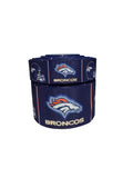 Denver Broncos Grosgrain Ribbon - Hair Bow Ribbon, Blue/Teal (3 Yard)