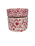 Pink Ribbon Grosgrain Ribbon, Breast Cancer Awareness (3 Yard Increments)