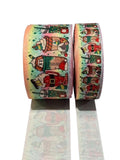Holiday Drinks Printed Grosgrain Ribbon, Cheer Bow Hair Bow (3 Yards)