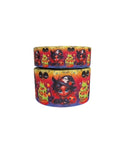 Halloween Cake & Ethnic Girl Grosgrain Ribbon, Cheer Bow Ribbon (3-Yard Increments)