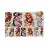 3" Wide Princess Portraits Printed Grosgrain Cheer Bow Ribbon (sold in 3 yard increments)