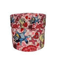 Valentine Hearts & Puppies Grosgrain Ribbon, 3-Yard