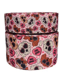 Valentine Puppies & Hearts Grosgrain Ribbon, Hair Bow Supplies