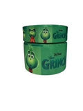 Dr. Seuss Grinch Printed Grosgrain Ribbon, Cheer Bow Ribbon (3 Yard)