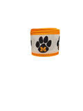 2.5 inch Wired Missouri Collage on White Football Team Ribbon