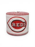 2.3 inch Cincinnati Collage on White Baseball Team Ribbon