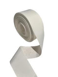 3 inch Wide Solid White Grosgrain Cheer Bow Ribbon (sold in 3 yard increments)