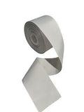 3 Inch Wide Solid Silver Grosgrain Ribbon (3 Yard Increments)