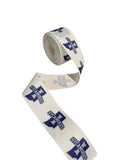 Indiana Football on Grosgrain Ribbon (1.5, 2, 3 Inch Widths)