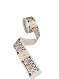 3 Inch Wide 2nd Grade Hearts Arrows Ribbon (3 Yard Increments)