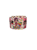 3 Inch Wide Back to School Supplies and Apples Printed Ribbon (3 Yards)