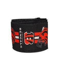 2.5 Inch Wired Bengals On Fire Football Team Ribbon (sold in 10 yard roll)