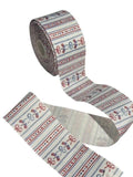 Red White Blue 4th of July Grosgrain Ribbon, Cheer Bow Making Supplies (3 Yards)