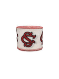 2.5 inch South Carolina Craft and Hair Bow Ribbon (sold in 10 yard roll)