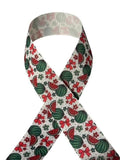 Watermelons and Bows Printed Grosgrain Cheer and Craft Bow Ribbon (3 yard increments)