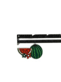 5 Quantity - 4.5cmx3cm Glossy Watermelon Resin Charms for Hair Bows or Crafts