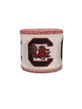 2.5 inch South Carolina Craft and Hair Bow Ribbon (sold in 10 yard roll)