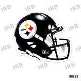 Football Helmet Resins Pack of 4, Football Craft Supplies, Sports Resin Embellishments, Wreath Bow Supplies, Football Party Favors