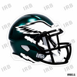 Football Helmet Resins Pack of 4, Football Craft Supplies, Sports Resin Embellishments, Wreath Bow Supplies, Football Party Favors